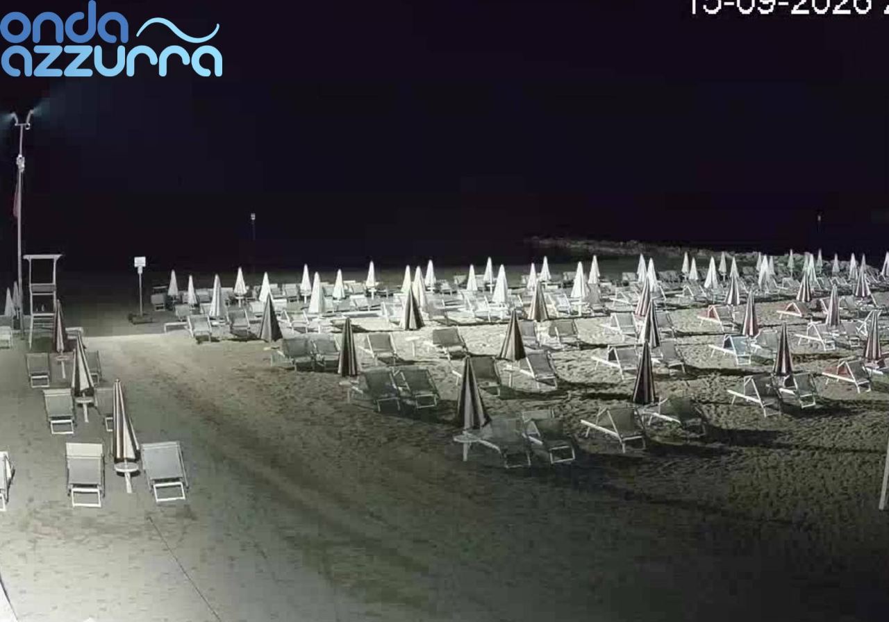 Webcam Onda Azzurra a Caorle in diretta: Webcam Duna Verde, spiaggia di levante
