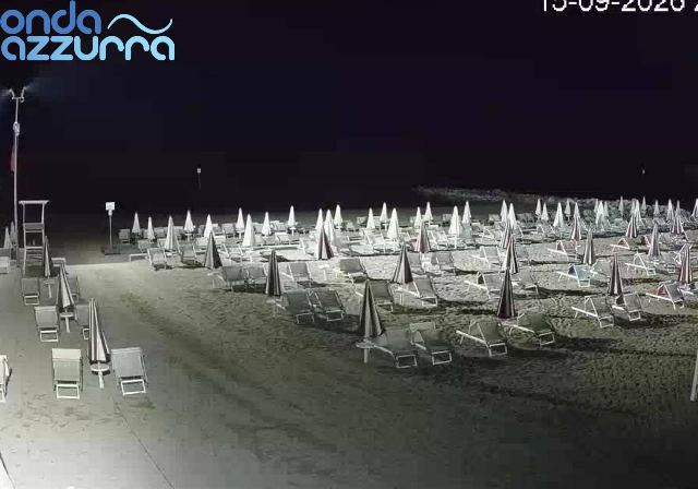 Webcam Onda Azzurra a Caorle in diretta: Webcam Duna Verde, spiaggia di levante